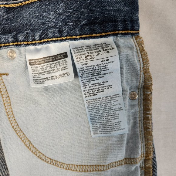 LEVI'S 508 Jeans Shorts High Rise Distressed Size W30 L30 100% Cotton LIKE NEW! - Picture 14 of 16